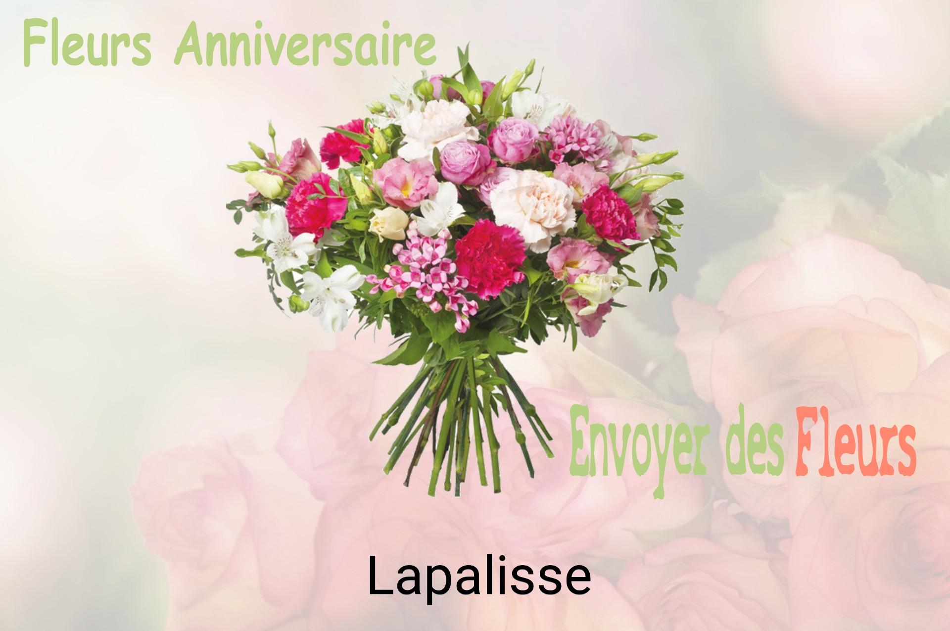 Bouquet de fleurs d’anniversaire livré à Lapalisse